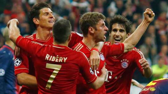 Bayern deservedly crush Barca 4-0, with the German side seemingly grabbing a spot in the Champions League finals